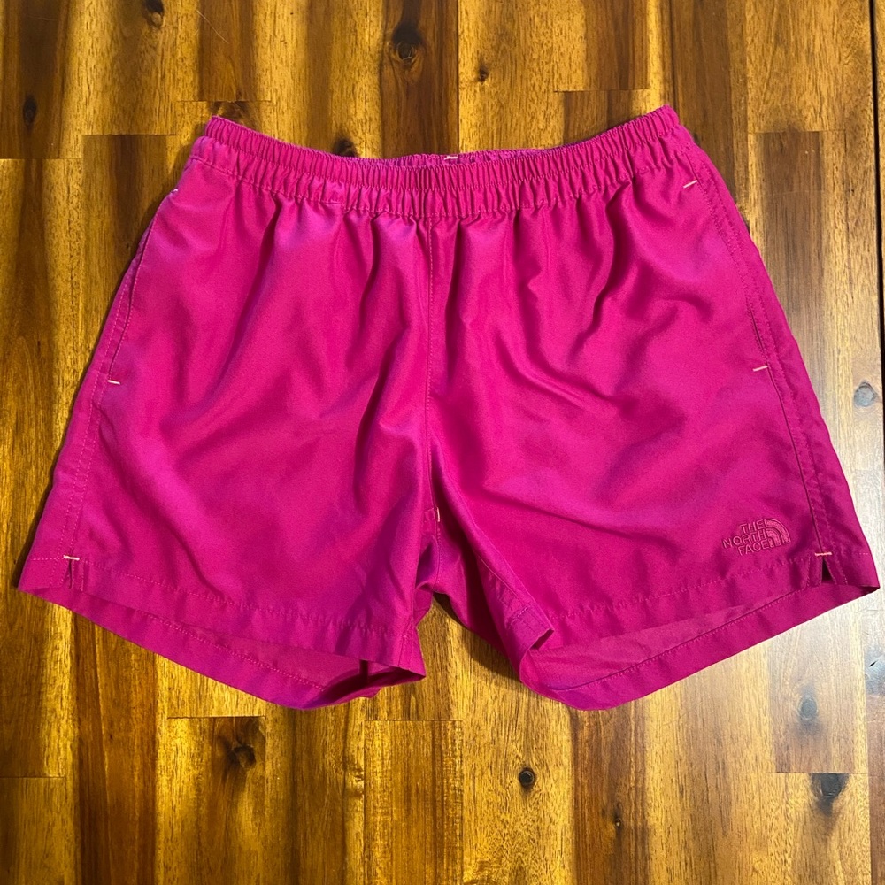 North Face Athletic Hiking Barbie Pink Shorts with Pockets Size XS